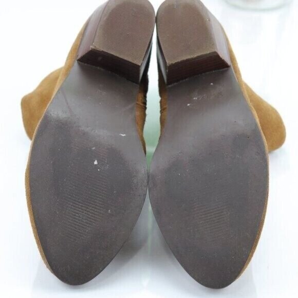 Steve Madden Women's Creek Boot Size 8.5 Bootie Tan Suede Western Low Block Heel - Picture 10 of 12